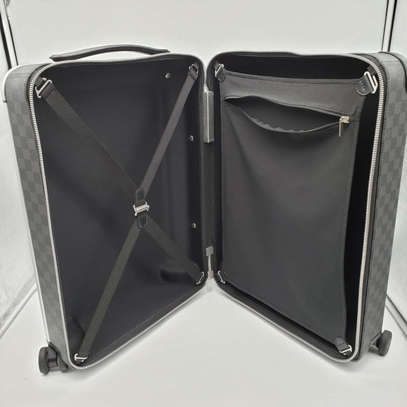 100% Authentic Louis Vuitton Horizon 55 Graphite Travel Luggage Bag - Picture 13 of 16